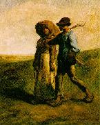 Jean-Franc Millet The Walk to Work oil painting on canvas